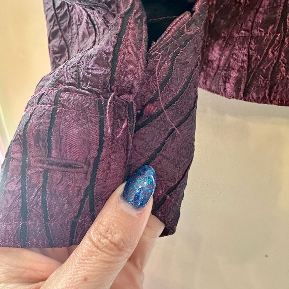 Vintage Y2K Roughrider Wine Red Jacket Medium (missing one button) - Picture 5 of 7